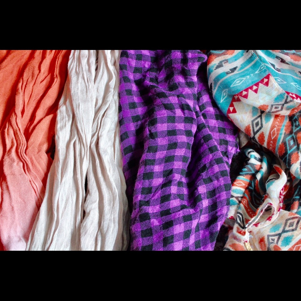 BUNDLE DEAL! 4 scarves for a discounted price